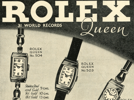 Rolex Queen ladies gold art deco boxed 1935 | Vintage Watches